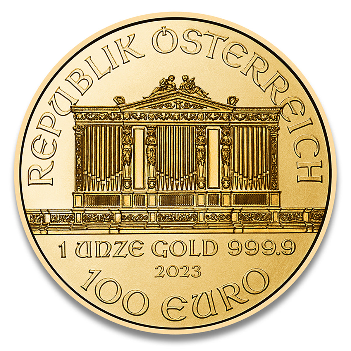 1 oz Gold Austrian Philharmonic Coin (Random Date)