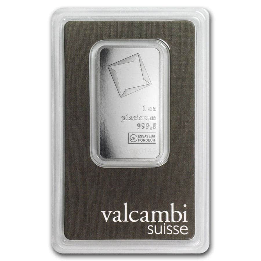 1 oz Platinum Bar