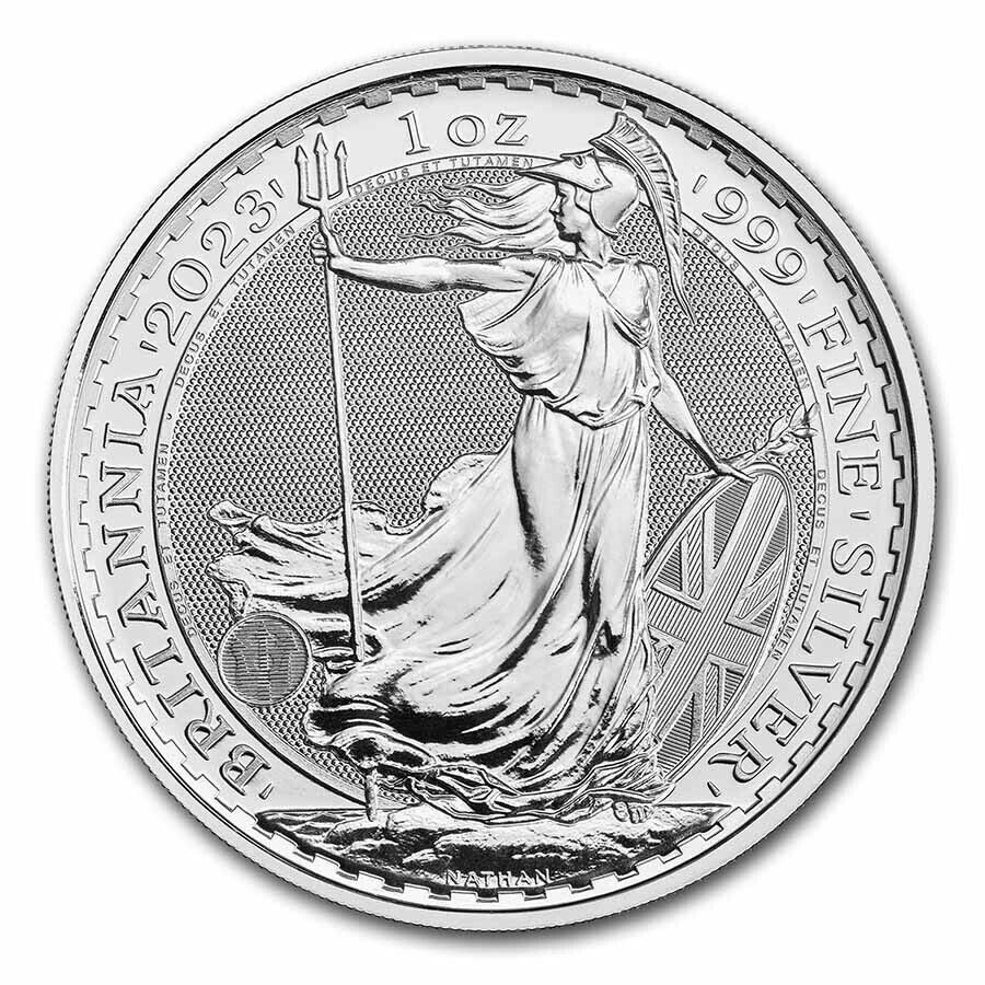 1 oz Britannia Silver Coin (Random Date)