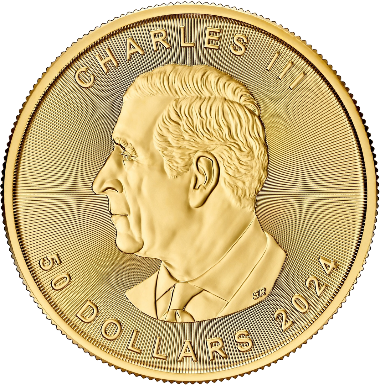 1 oz Canadian Gold Maple Leaf Coin (2024)