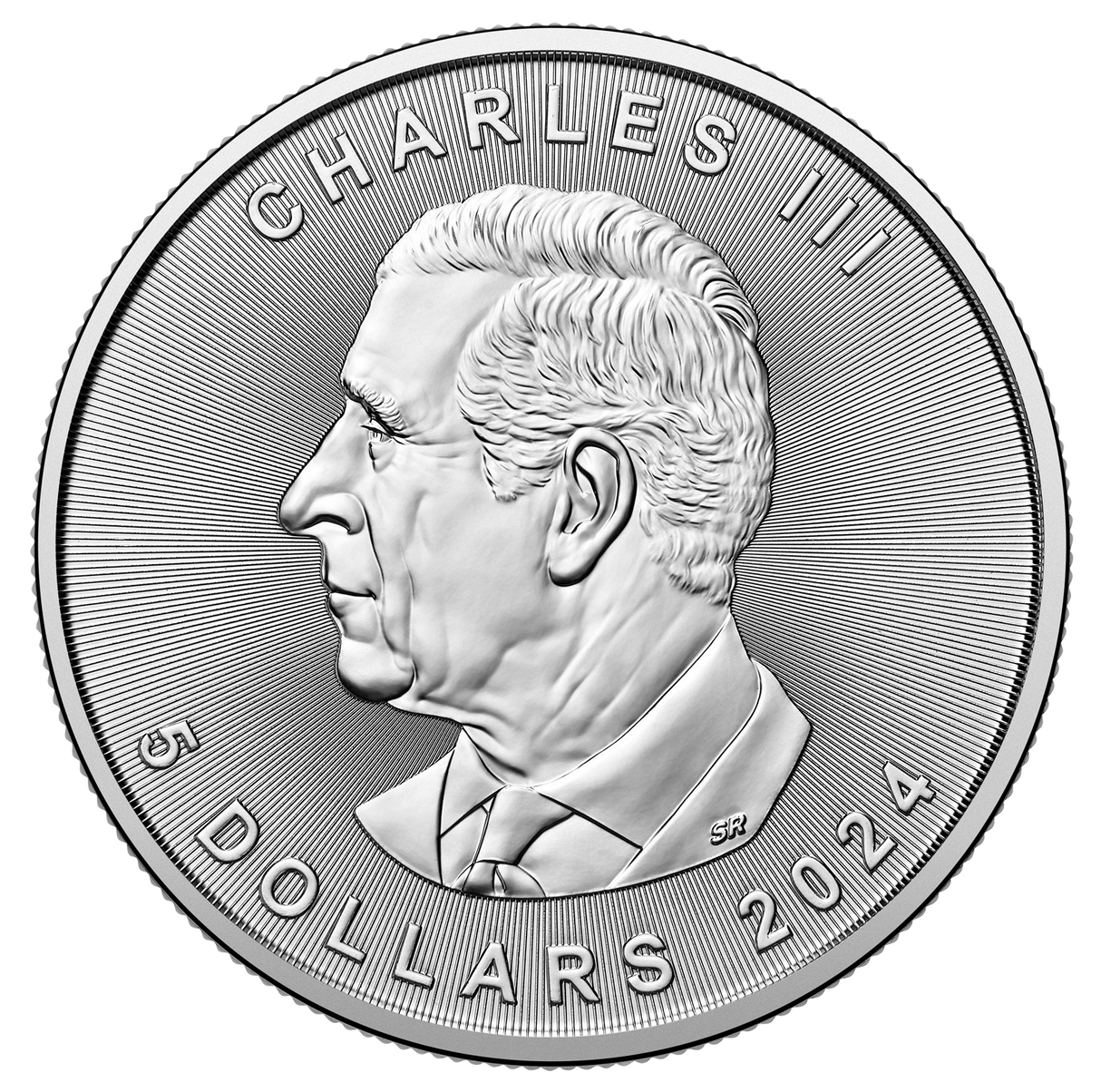 1 oz Canadian Silver Maple Leaf Coin (2024)