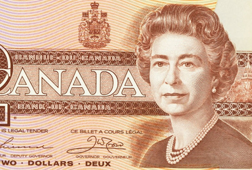 Canadian $2 Bill (Thiessen-Crow)