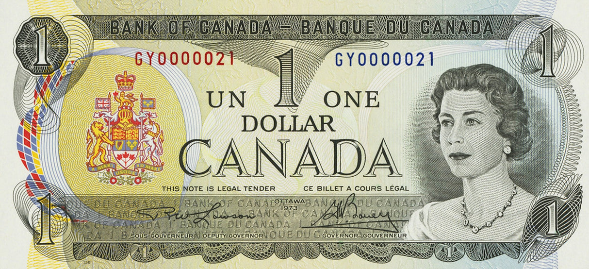 Canadian $1 Bill (Lawson-Bouey)