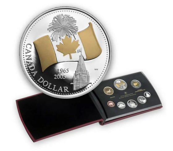 40th Anniversary of Canada's National Flag Proof Set