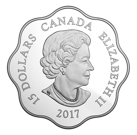 Silver $15 Lunar Year of Rooster Lotus Coin