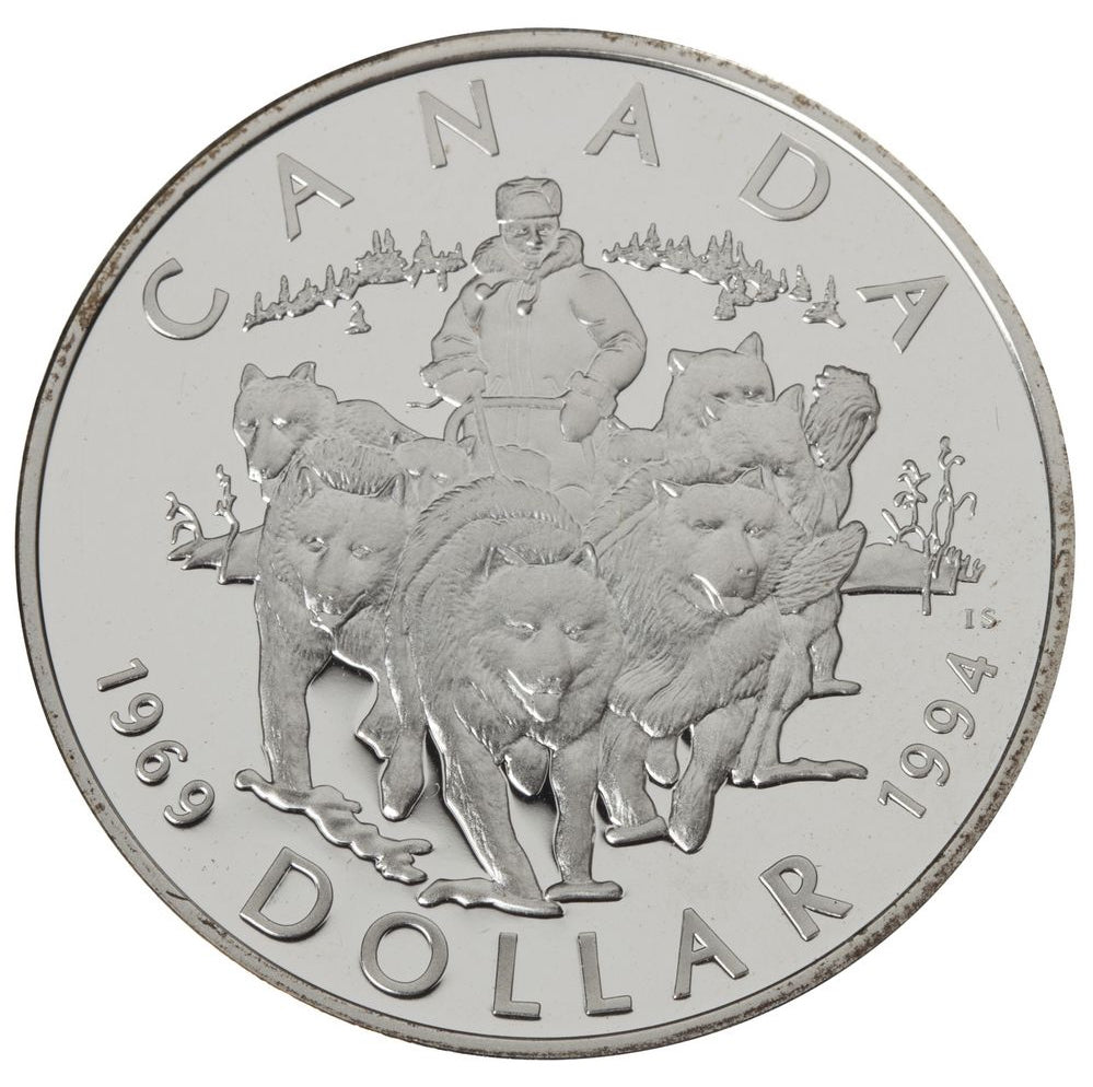 1994 Proof Set Limited Edition RCMP Northern Dog Team Patrol