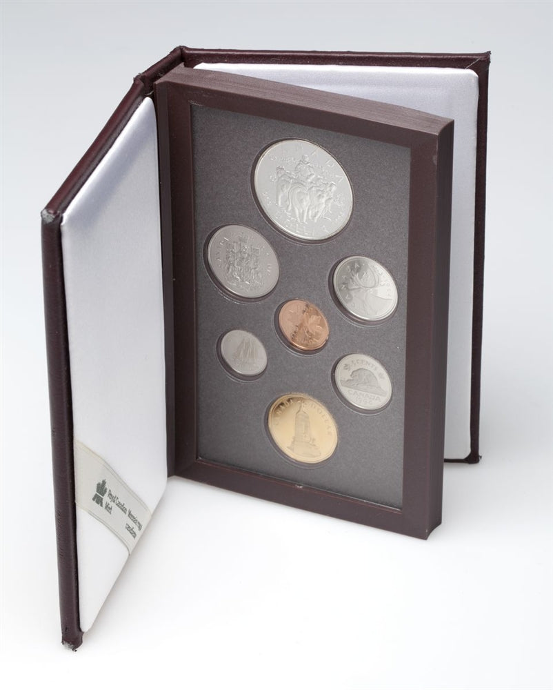 1994 Proof Set Limited Edition RCMP Northern Dog Team Patrol