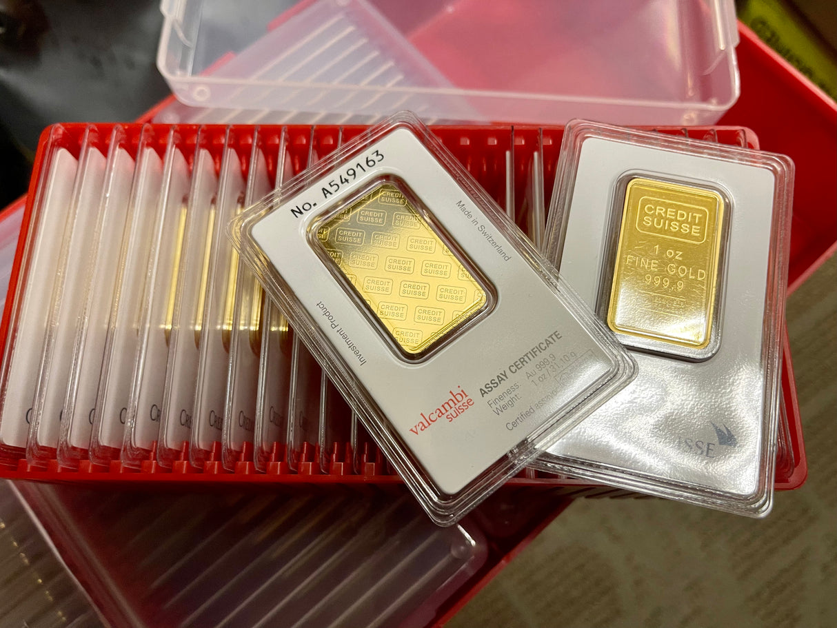 1oz Gold Bars