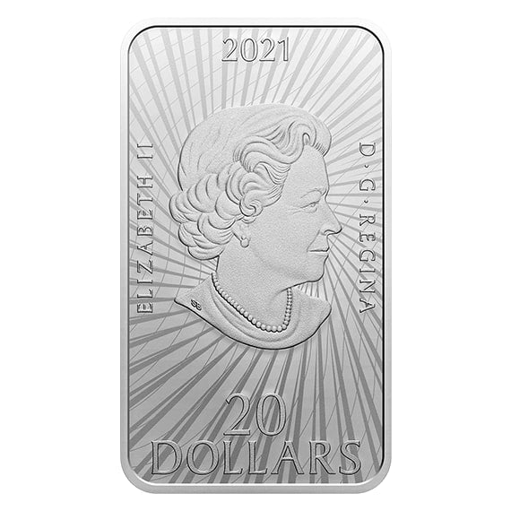 1oz Silver $20 Glow in the Dark UFO Coin (The Montreal Incident)