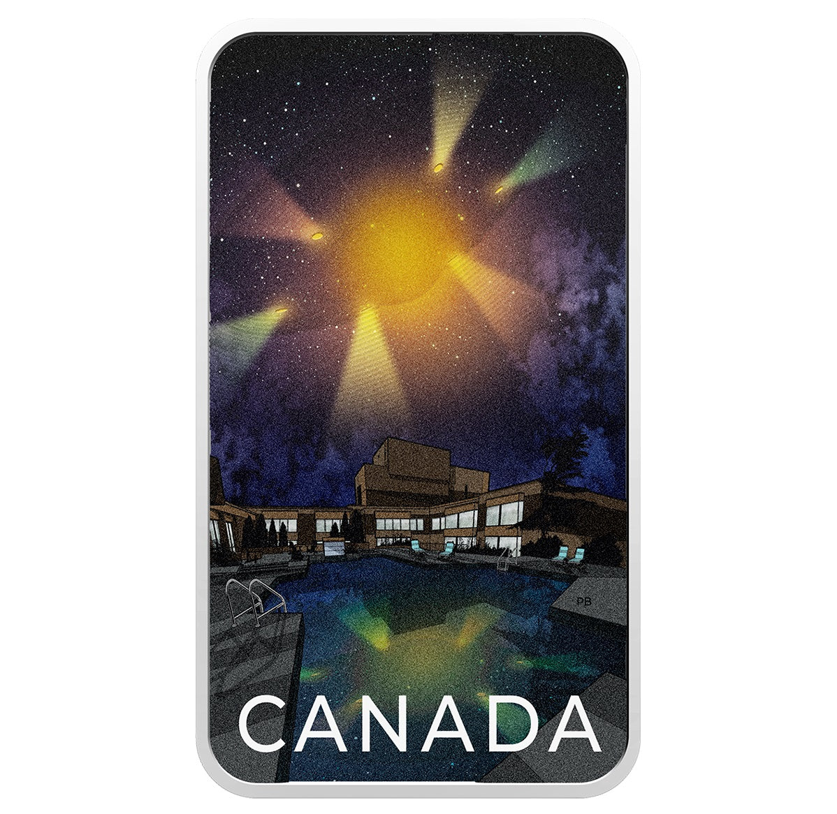 1oz Silver $20 Glow in the Dark UFO Coin (The Montreal Incident)