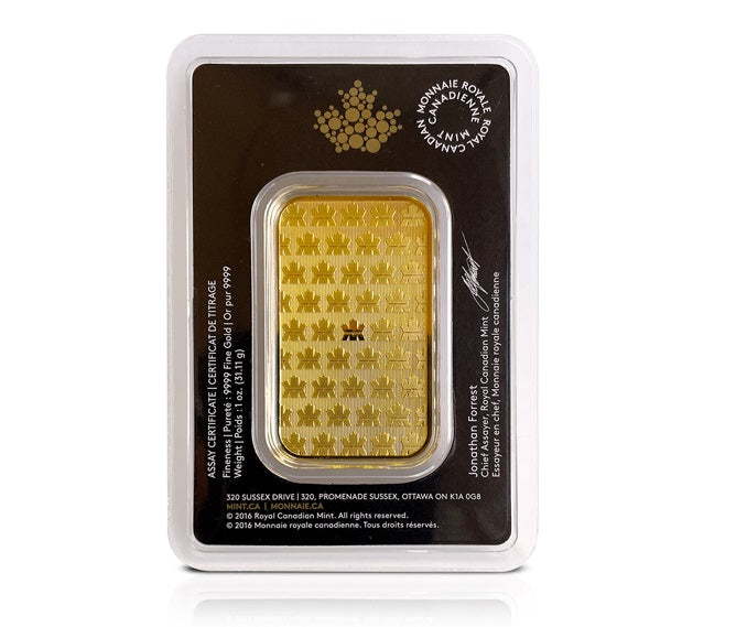 1 oz RCM Gold Bar