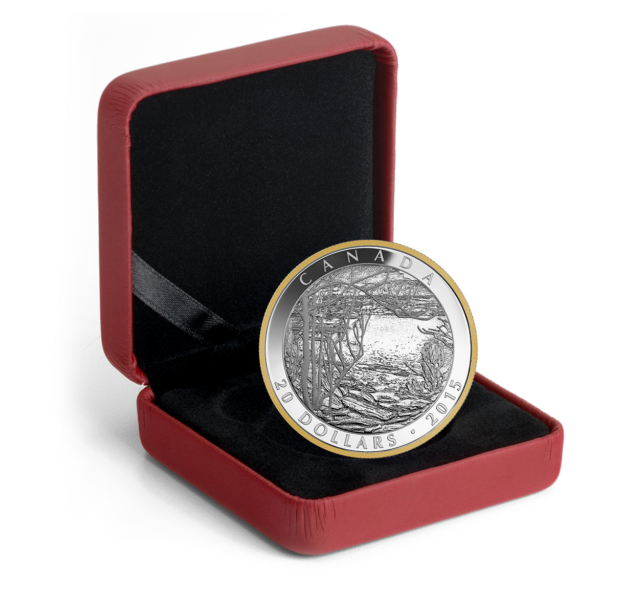 1 oz Tom Thomson: Spring Ice (1916) Silver Coin