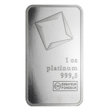 1 oz Platinum Bar