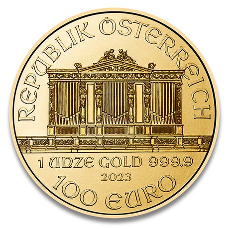 1 oz Gold Austrian Philharmonic Coin (Random Date)