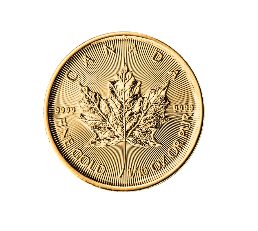 1-10-oz-canadian-gold-maple-leaf-coin-random-date-merchantman-sons