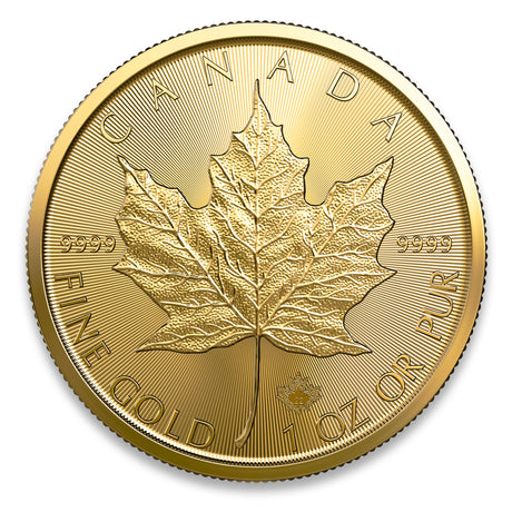 1 盎司加拿大枫叶金币（2024 年）