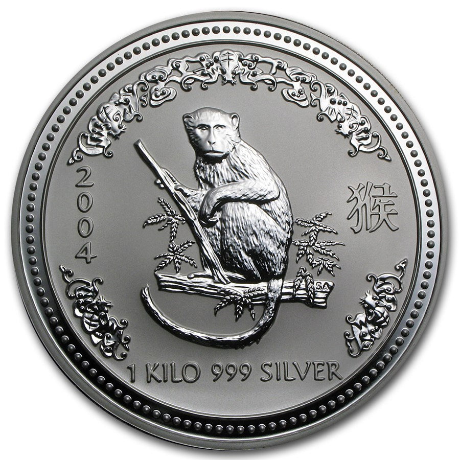 32oz Silver Lunar Year of Monkey Coin