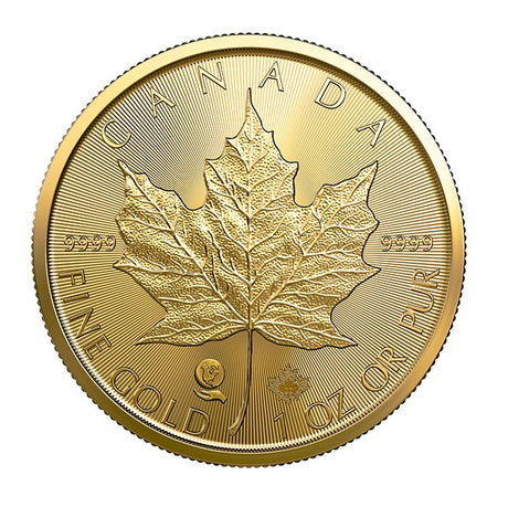1 盎司加拿大枫叶金币（单一矿山来源）