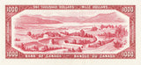 加拿大 1,000 美元钞票 (Lawson-Bouey)