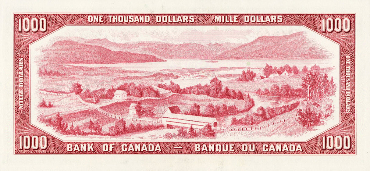 Canadian $1,000 Bill (Lawson-Bouey)