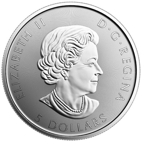 1 盎司加拿大 150 枚 Voyageur 银币
