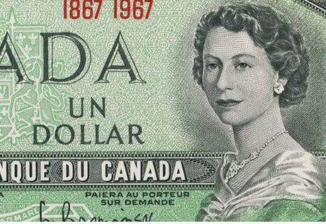 Canadian $1 Bill (Beattie-Rasminsky)