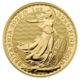 1 oz Gold English Britannia Coin (Random Date)