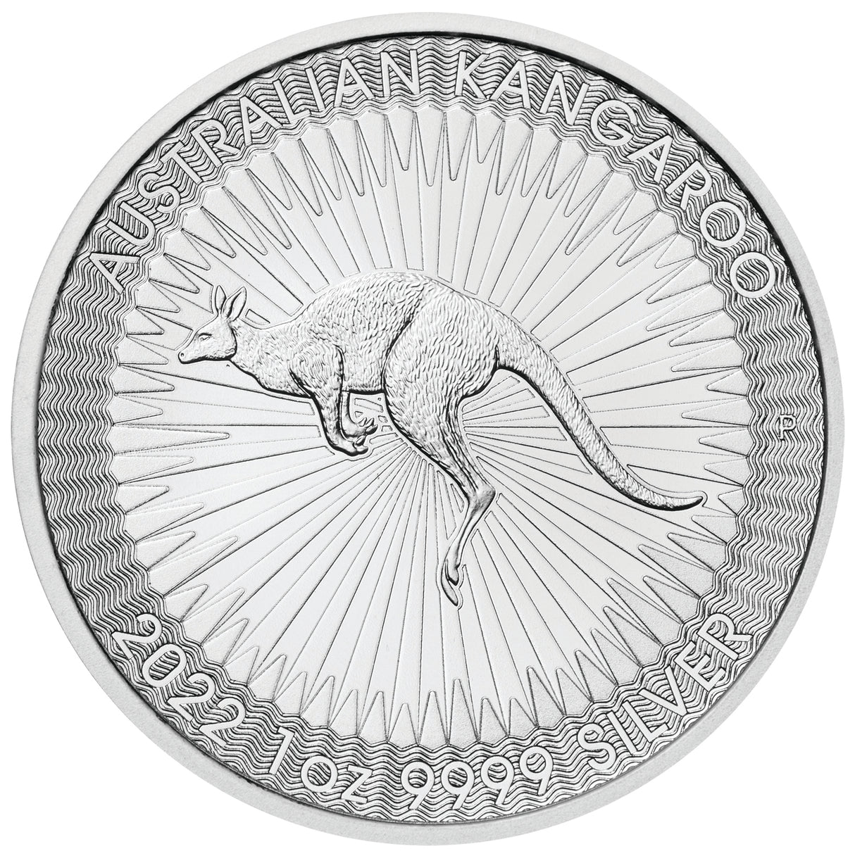 1 盎司澳大利亚袋鼠银币（年份随机）