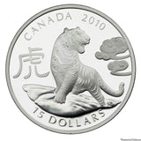 1oz Silver $15 Lunar Year of Tiger Coin