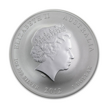 1oz Silver AU$1 Lunar Year of Dragon Coin
