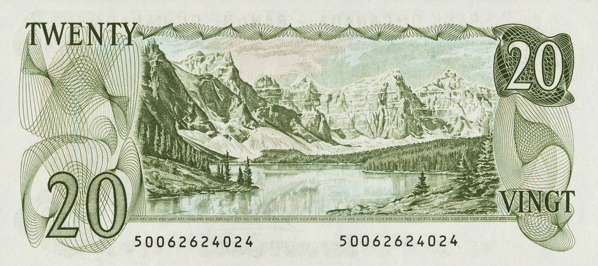 Canadian $20 Bill (Lawson-Bouey)
