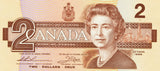 Canadian $2 Bill (Thiessen-Crow)