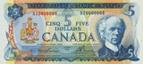 Canadian $5 Bill (Lawson-Bouey)