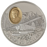 $20 Aviation Series De Havilland Beaver Silver Coin