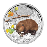 1 oz Baby Beaver Silver Coin