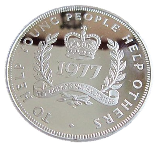 1 oz Silver Jubilee Appeal Crown Medal