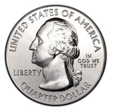 5 盎司美丽的美国：葛底斯堡国家公园银币