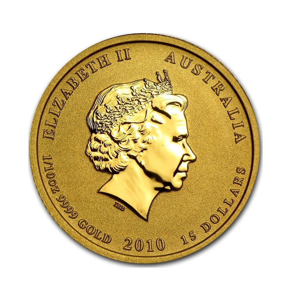 1/10 oz Lunar Tiger Gold Coin (Series II)
