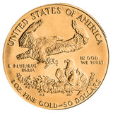 1 盎司美国鹰金币（日期随机）