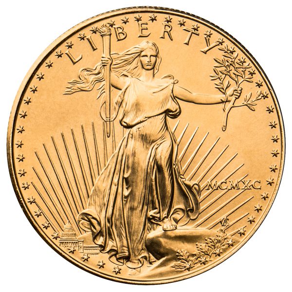 1 盎司美国鹰金币（日期随机）