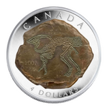 Dinosaur Collection: Parasaurolophus Silver Coin